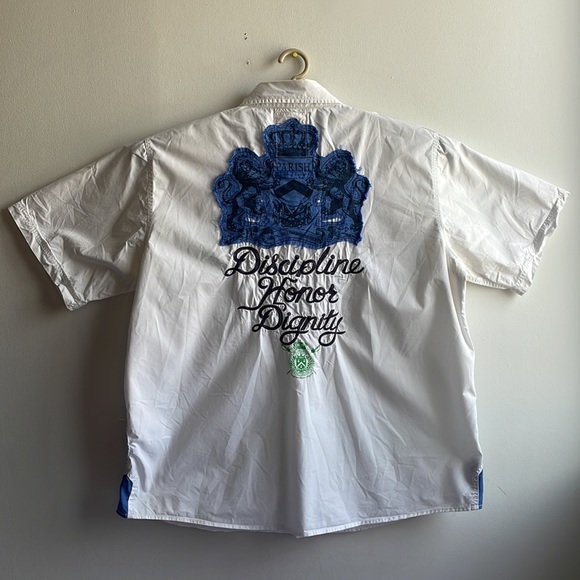 Parish Nation Death Before Dishonour Button Down Shirt 2XL - Picture 7 of 13